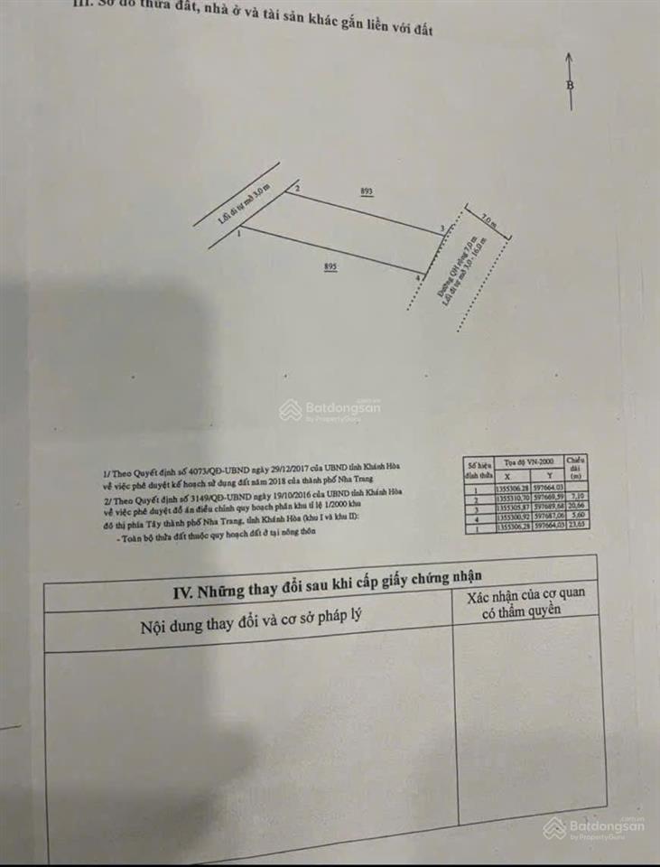 Đất vĩnh hiệp giá chỉ 24 triệu/m2 giá tốt để đầu tư