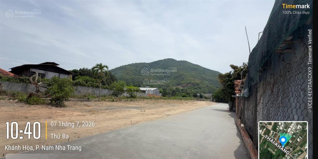 Đất full thổ cư  thái khang phước hạ, nam nha trang * giá chỉ 1 tỷ 550 * diện tích 76m2
