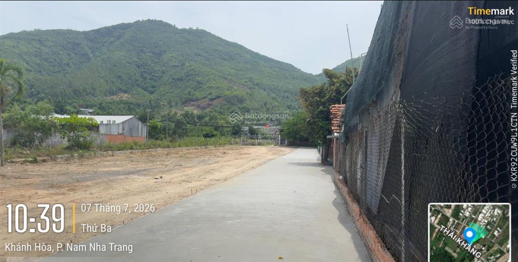 Đất full thổ cư  thái khang phước hạ, nam nha trang * giá chỉ 1 tỷ 550 * diện tích 76m2