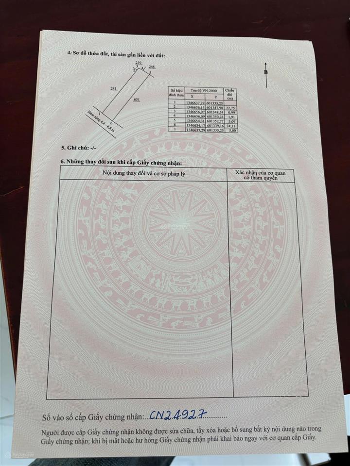 Bán lô full thổ cư hẻm 5 bình hòa phước hạ, nam nha trang  giá 2 tỷ 100 triệu c