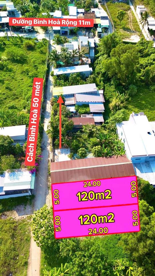 Bán lô full thổ cư hẻm 5 bình hòa phước hạ, nam nha trang  giá 2 tỷ 100 triệu c