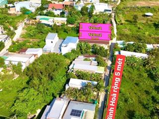 Bán lô full thổ cư hẻm 5 bình hòa phước hạ, nam nha trang  giá 2 tỷ 100 triệu c