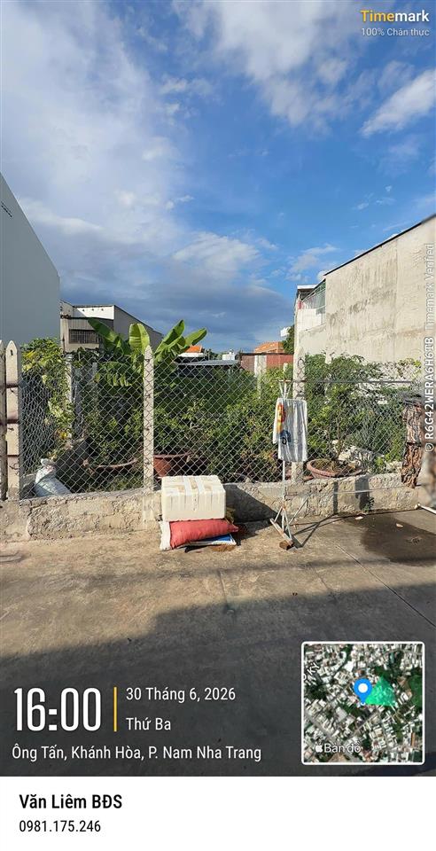 Đất lư giang sát charmora city sun nha trang, hẻm ông tấn lư giang, p. nam nha trang