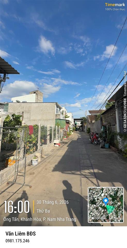 Đất lư giang sát charmora city sun nha trang, hẻm ông tấn lư giang, p. nam nha trang