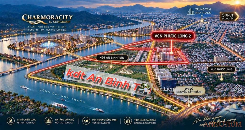 Lô đất an bình tân giá tốt để xuống tiền  gần dự án sun group