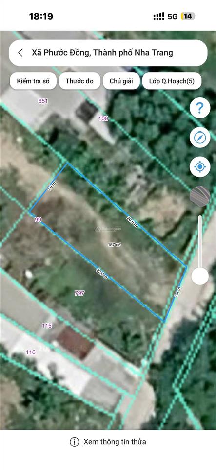 Bán đất phước thượng nam nha trang | chỉ 3,9 tỷ. vị trí đẹp, hẻm bê tông rộng 5m, ô tô vào tận nơi