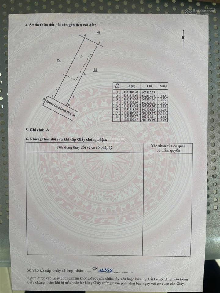 Giảm tới 10tr/m2 mặt tiền đặng dung 176m2 ngang 6m, trung tâm phước long