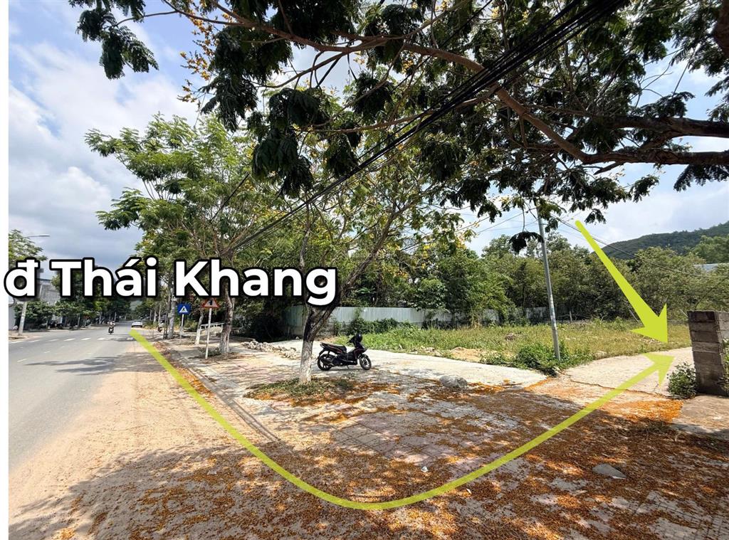 Đất nam nha trang giá chỉ 2,3 tỷ gần đường thái khang khu dân cư hiện hữu dt 86,9m2