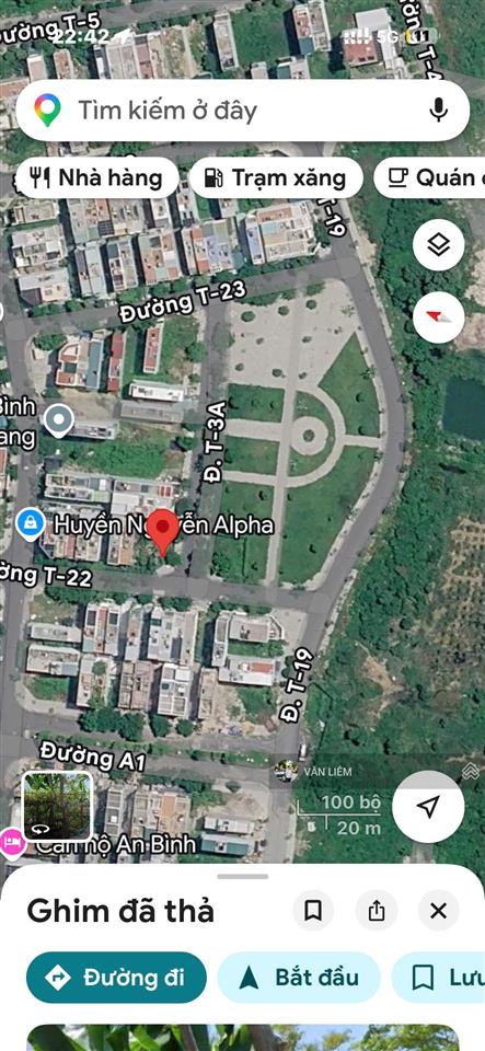 Lô góc an bình tân hàng đẹp kđt an bình tân, đường t3 rộng 13m, diện tích 131,2m2