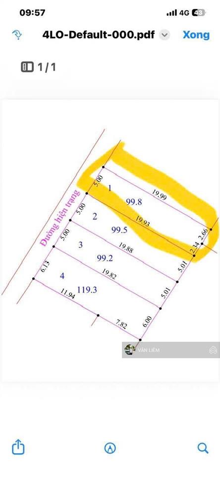 Đất gần đường thái khang giá chỉ 2,1 tỷ vị trí đẹp, cách đường thái khang chỉ vài bước