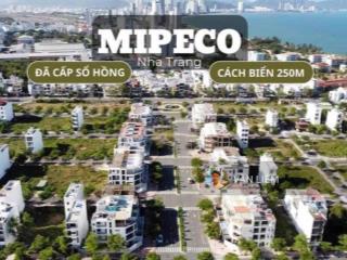Bán đất kđt mipeco  nha trang, đã có sổ riêng  110m2 ngang 5m. kđt mipeco  nha trang