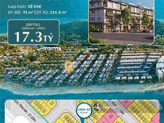 Giá hời
vài bước chân chạm biển
chuyển nhượng căn góc 4 tầng
căn hàng hiếm