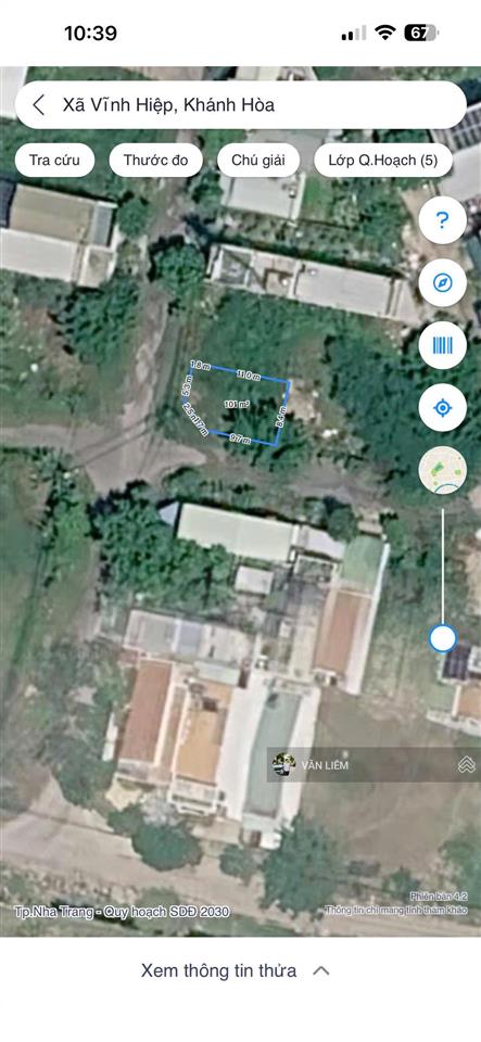Lô góc vĩnh châu vĩnh hiệp | 3 tỷ 101,2m ngang ôm đường hơn 19m đường 12m & 10m