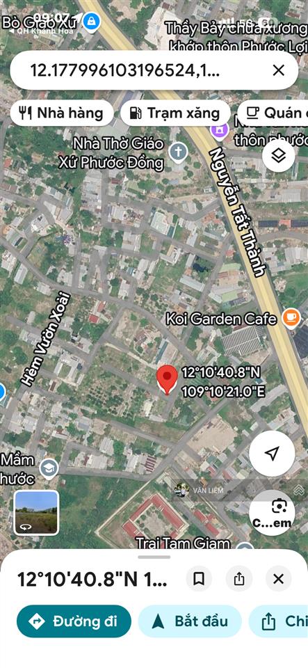 Đất nam nha trang | gần trần đăng ninh  đường ô tô tới đất