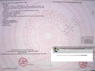 Bán đất vcn phước long đường hồ thị côi, nha trang dt 72m (ngang 4,5m) đường nhựa 12m