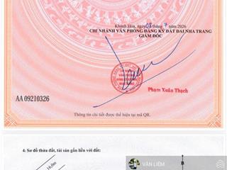 Bán đất trung tâm phước đồng đường 16m phường nam nha trang