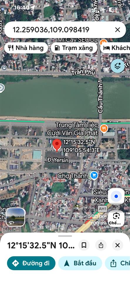 Bán lô đất đẹp khu đô thị nam sông cái đường võ thị sáu.
dt 132m2 ngang 6  dài 22 v