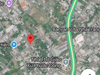 Bán đất phước đồng, nam nha trang đường rộng 78m, khu dân cư hiện hữu diện tích 135.7m2