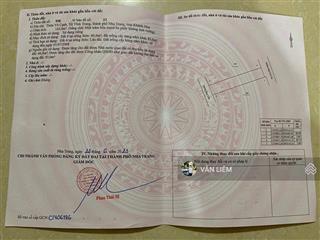 Bán lô đất đẹp trung tâm vĩnh trung tp. nha trang vị trí thôn võ cạnh, xã vĩnh trung, tp.