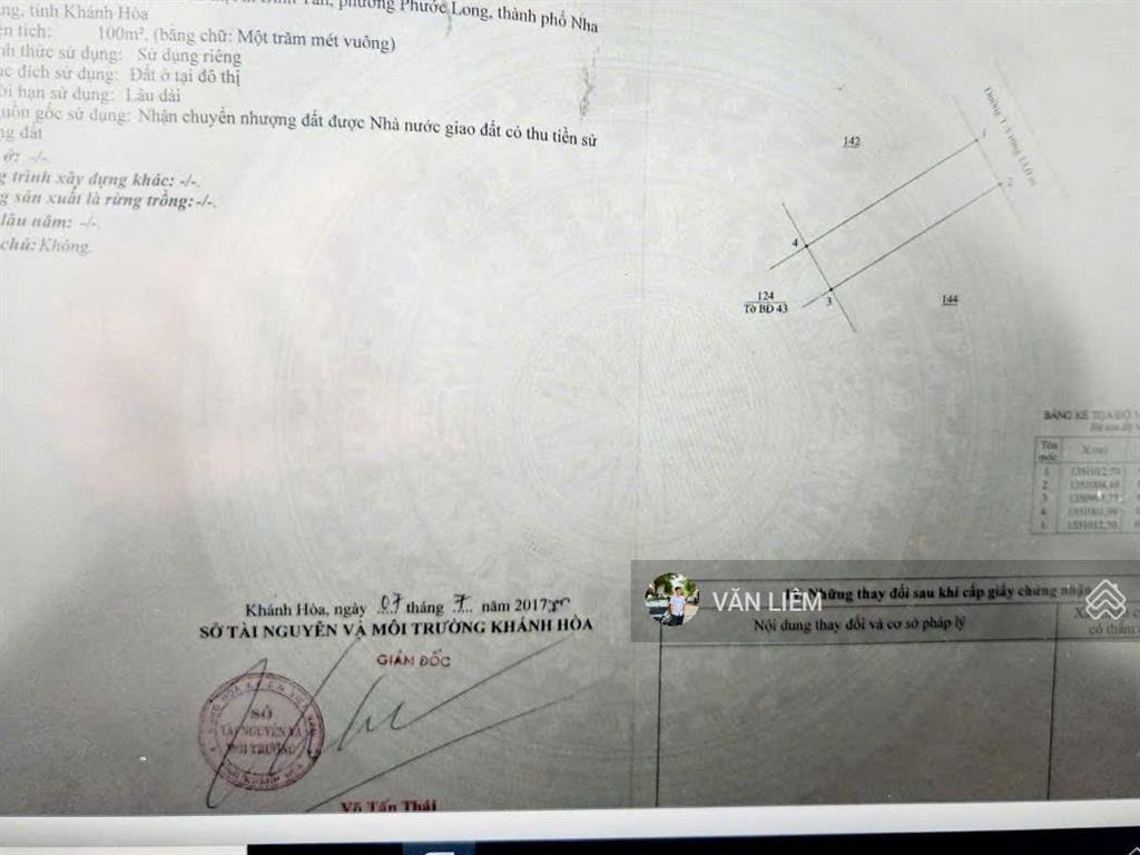 Đất kdt an bình tân  100mv ngang 5m  đã có sổ đường t5 hướng hướng đông bắc
