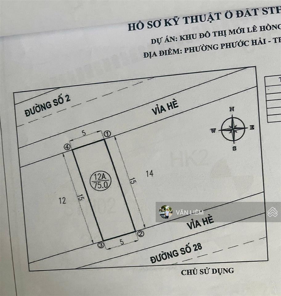5,8 tỷ sở hữu ngay lô đất 2 mặt tiền hà quang 1 đường trước 14m, sau 10m!