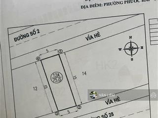 5,8 tỷ sở hữu ngay lô đất 2 mặt tiền hà quang 1 đường trước 14m, sau 10m!
