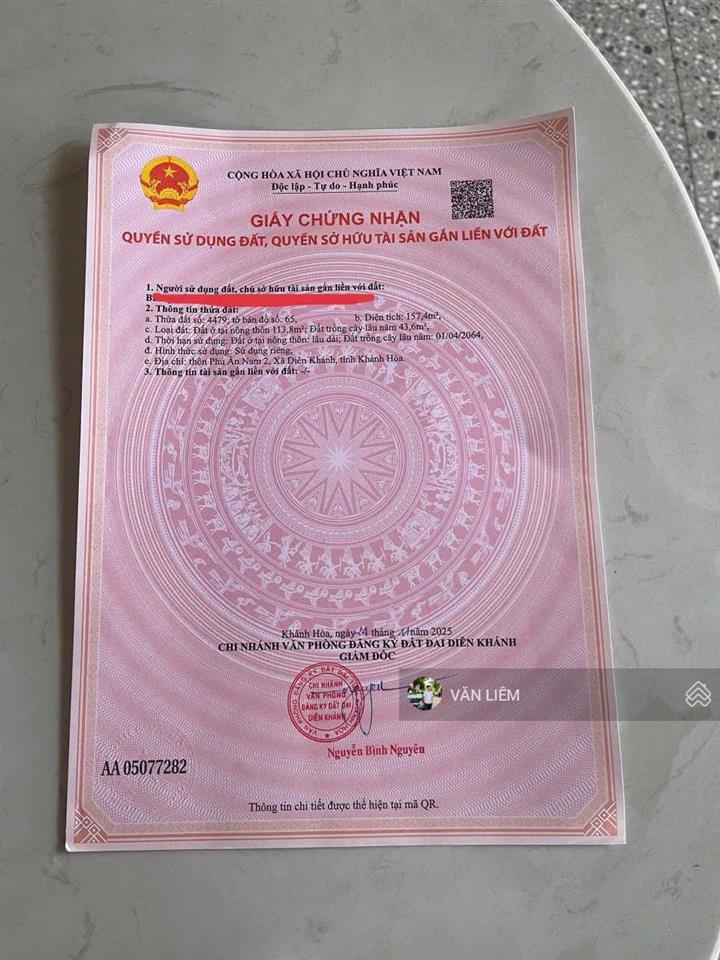 Đất diên an giá rẻ phù hợp đầu tư