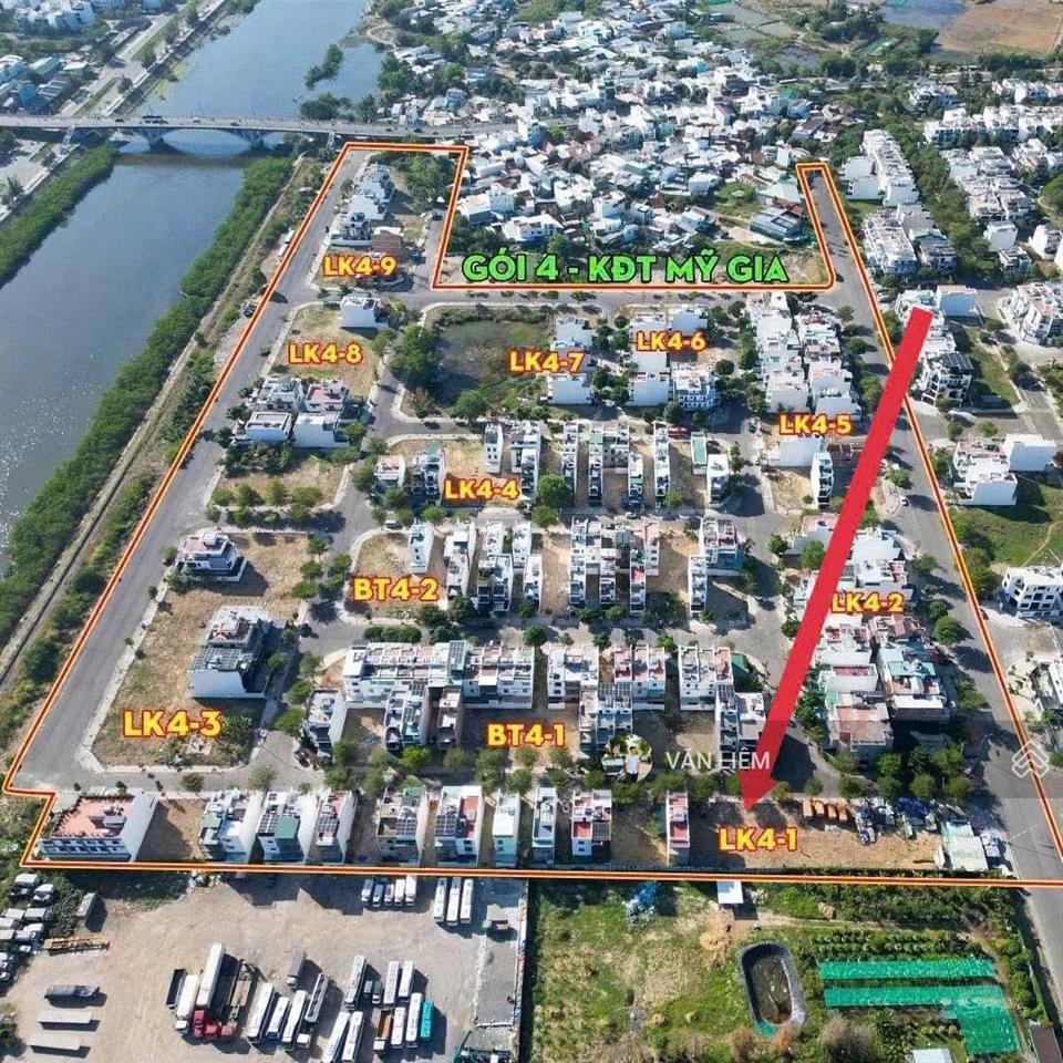 Mỹ gia gói 4 đất nền 100m chỉ 4,3 tỷ! khu đô thị mỹ gia nha trang diện tích 100