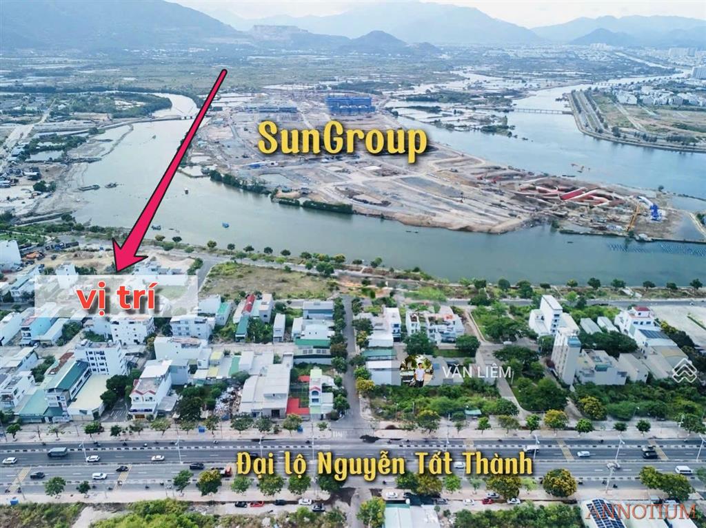 Bán lô góc tđc hòn rớ 2 nhánh sông, view thoáng mát vị trí đẹp, không gian thoáng đãng,
