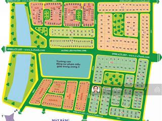 Bán đất kdc nam long kiến á ngay đường liên phường 90m2 chỉ 9.7 tỷ