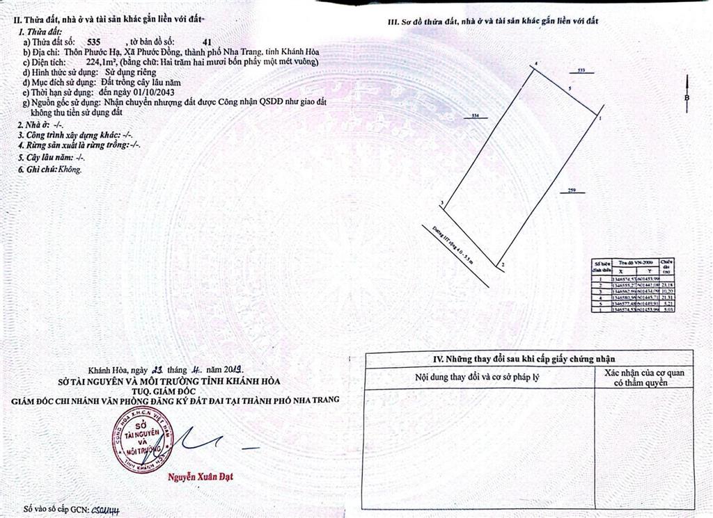 Đất phước đồng ngay đường bình hoà