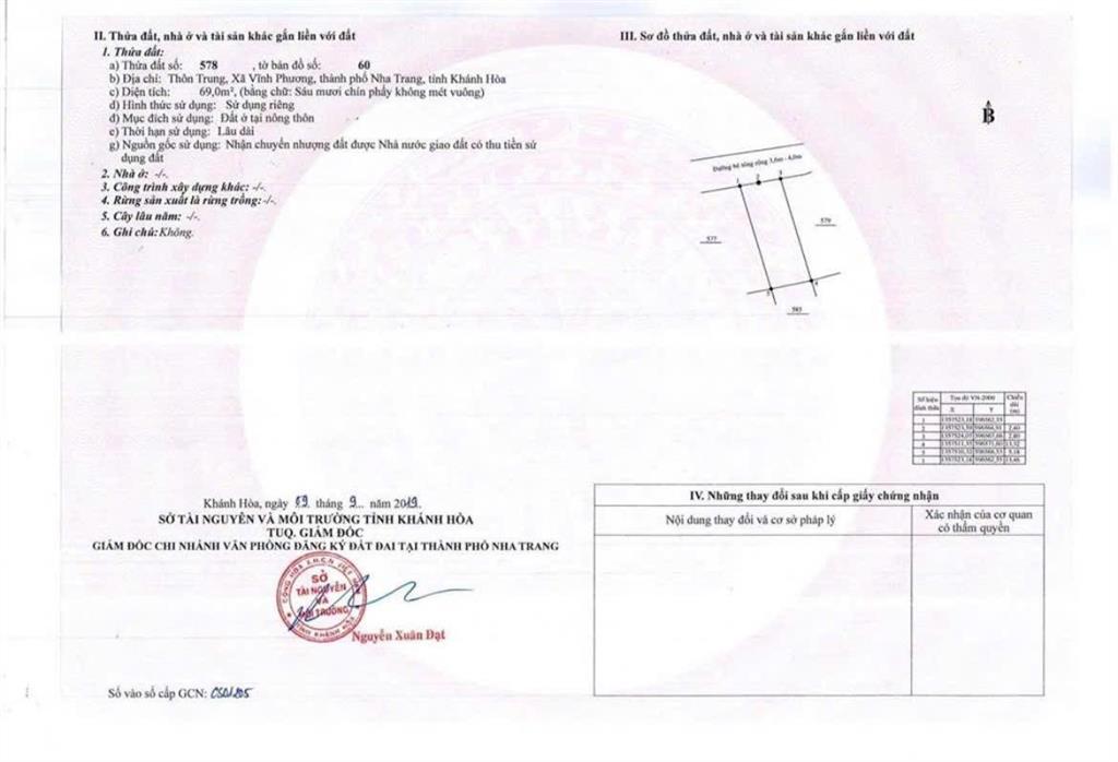 Đất vĩnh phương giá tốt gần bờ kè sông