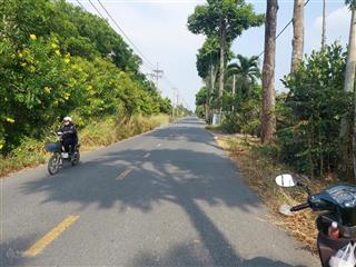 Hiếm! đất 2 mặt tiền phú mỹ, củ chi, đường xe tải, khu dân cư đông đúc, có sẵn 300m2 thổ cư