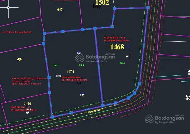 Bán gấp lô đất 2 mặt tiền tân phú trung, củ chi 30x47m công nhận 1475m². quy hoạch đất trồng cây