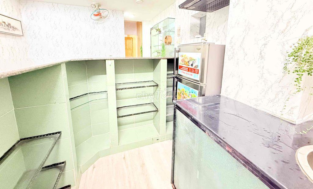 Căn hộ dịch vụ 2PN Bình Thạnh Chu Văn An trống sẵn