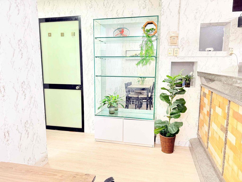 Căn hộ dịch vụ 2PN Bình Thạnh Chu Văn An trống sẵn