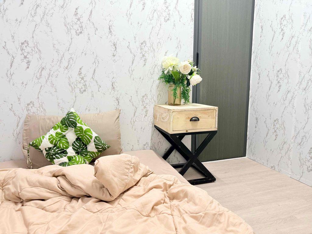Căn hộ dịch vụ 2PN Bình Thạnh Chu Văn An trống sẵn