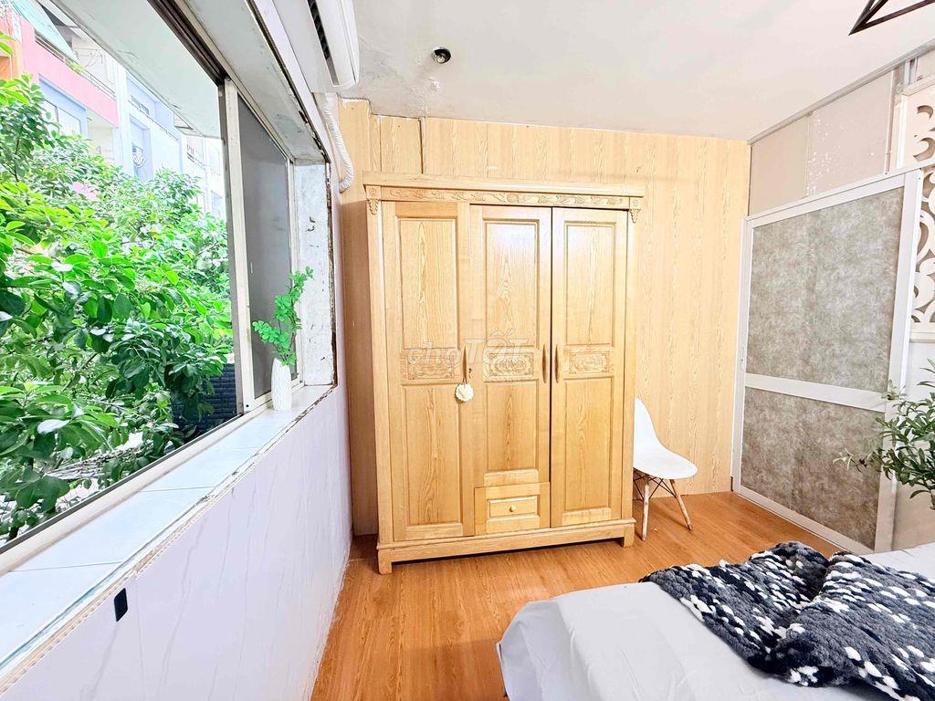 Căn hộ dịch vụ 2PN Bình Thạnh Chu Văn An trống sẵn