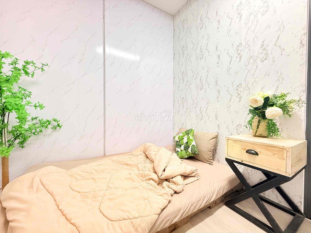 Căn hộ dịch vụ 2PN Bình Thạnh Chu Văn An trống sẵn