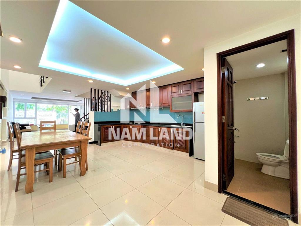 Cho thuê nhà có hầm trệt 3 lầu 4 phòng lương định của, p. an phú, quận 2