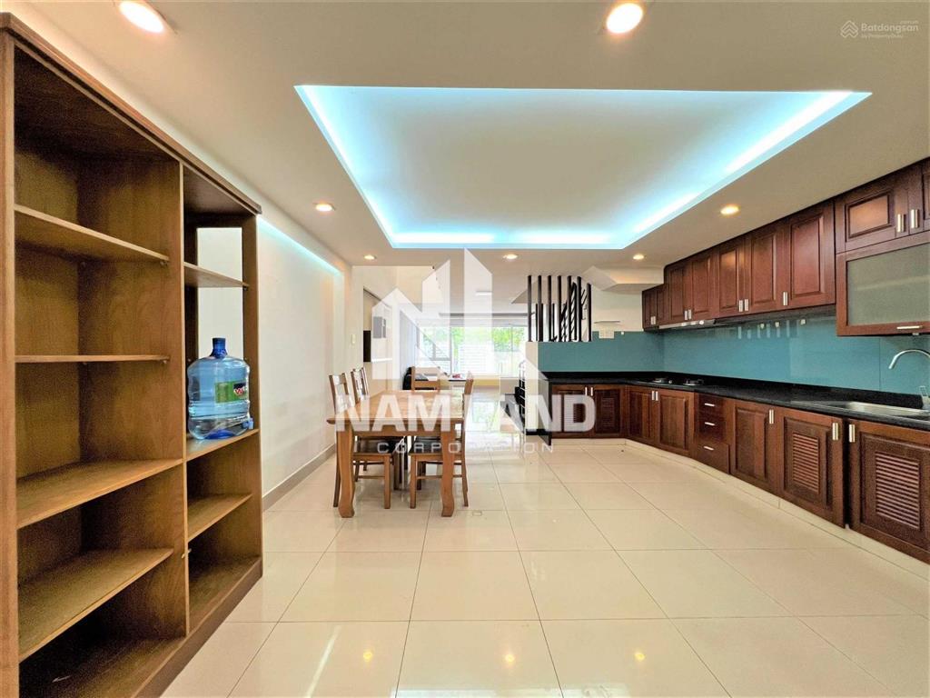 Cho thuê nhà có hầm trệt 3 lầu 4 phòng lương định của, p. an phú, quận 2