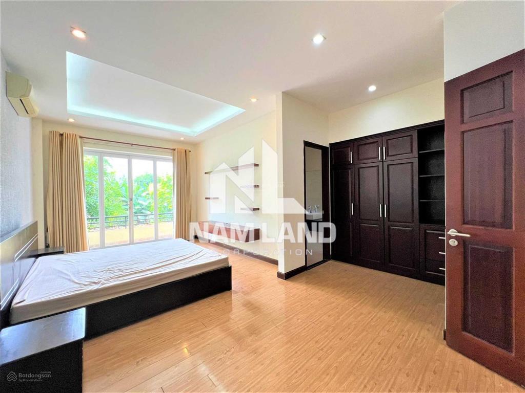 Cho thuê nhà có hầm trệt 3 lầu 4 phòng lương định của, p. an phú, quận 2