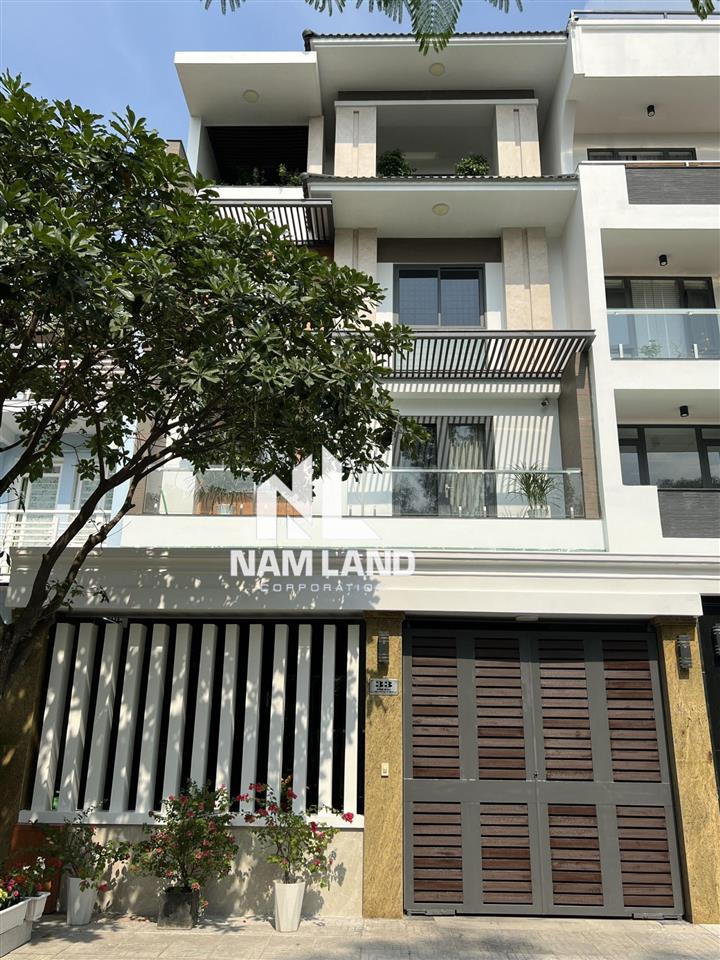 Cho thuê nhà hướng đông gara 3 lầu 4 phòng có nội thất để ở gia đình, văn phòng kết hợp tại an phú