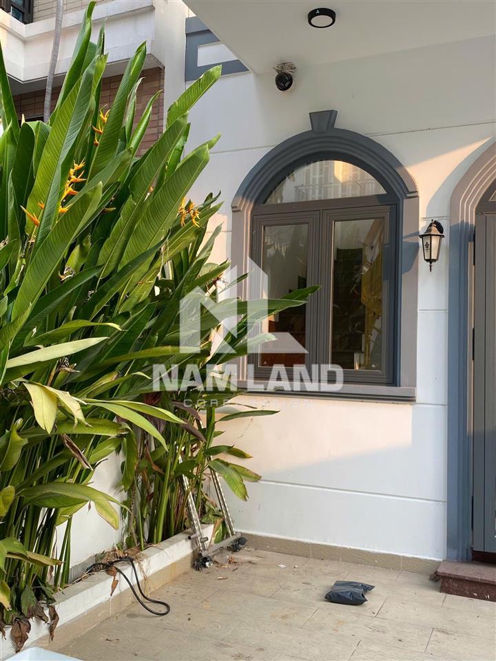 Cho thuê nhà gara 3 lầu 5 phòng trên đường 52 kdc văn minh an phú, gần sông sài gòn