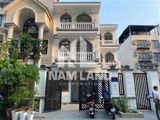 Cho thuê nhà gara 3 lầu 5 phòng trên đường 52 kdc văn minh an phú, gần sông sài gòn