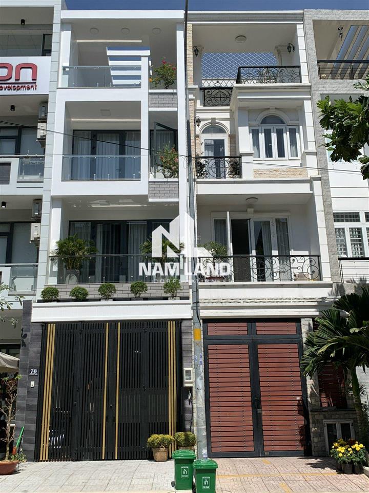 Cho thuê nhà đường bùi tá hán khu đô thị an phú an khánh trệt 3 lầu 4 phòng hiện đại để ở, vp