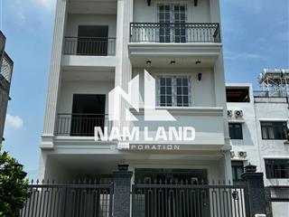 Cho thuê nhà mới 100% hầm 4 lầu 6 phòng lớn có thang máy ngay trung tâm phường an phú