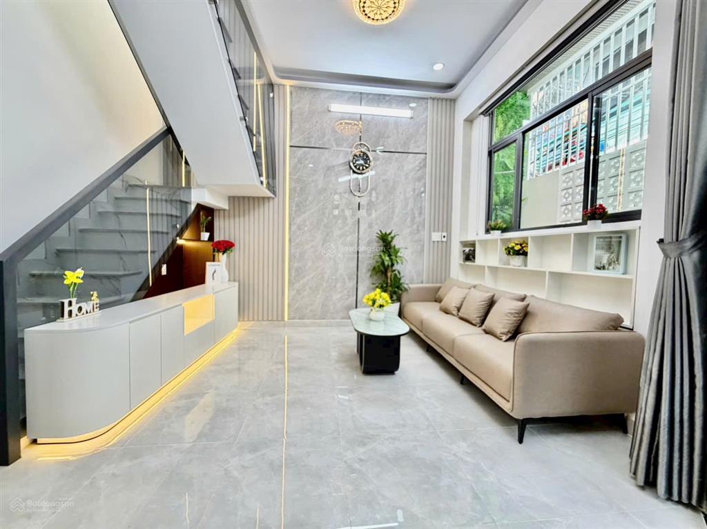 Nhà xây mới 100% tại hẻm 1982 huỳnh tấn phát nhà bè