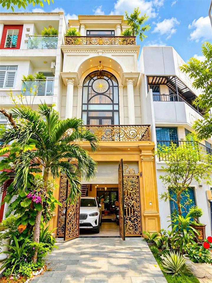 Nhà đẹp như tranh vẽ khu tái định cư p. phú mỹ, quận 7. chỉ cách phú mỹ hưng 500m.