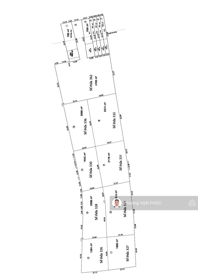 Kẹt tiền bán gấp đất mặt tiền ql 56 ở xã kim long dt 74x322 = 23,894m2 có 765m2 ont